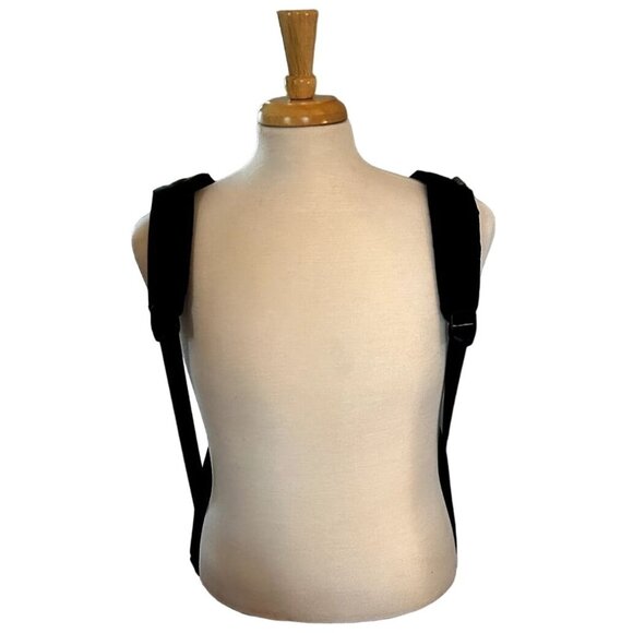 Steve Madden Black Casual Water Resistant Polyester Backpack (MM-066) 22"x18" - Picture 3 of 12